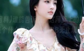 谁能告诉我，这网页上的黑网料是个什么梗？小心我BB无止境呦！